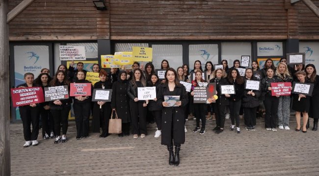 Beylikdüzü Belediyesi'nin eğitimcileri katledilen öğretmen İbrahim Oktugan'ı andı