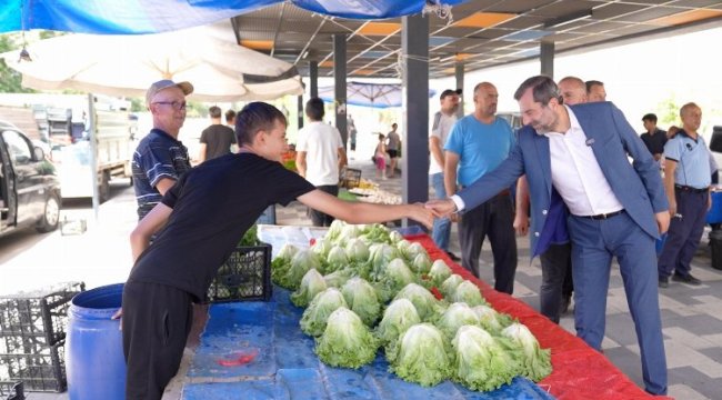 Gürsu'nun Kent Parkı'nda yeni pazar