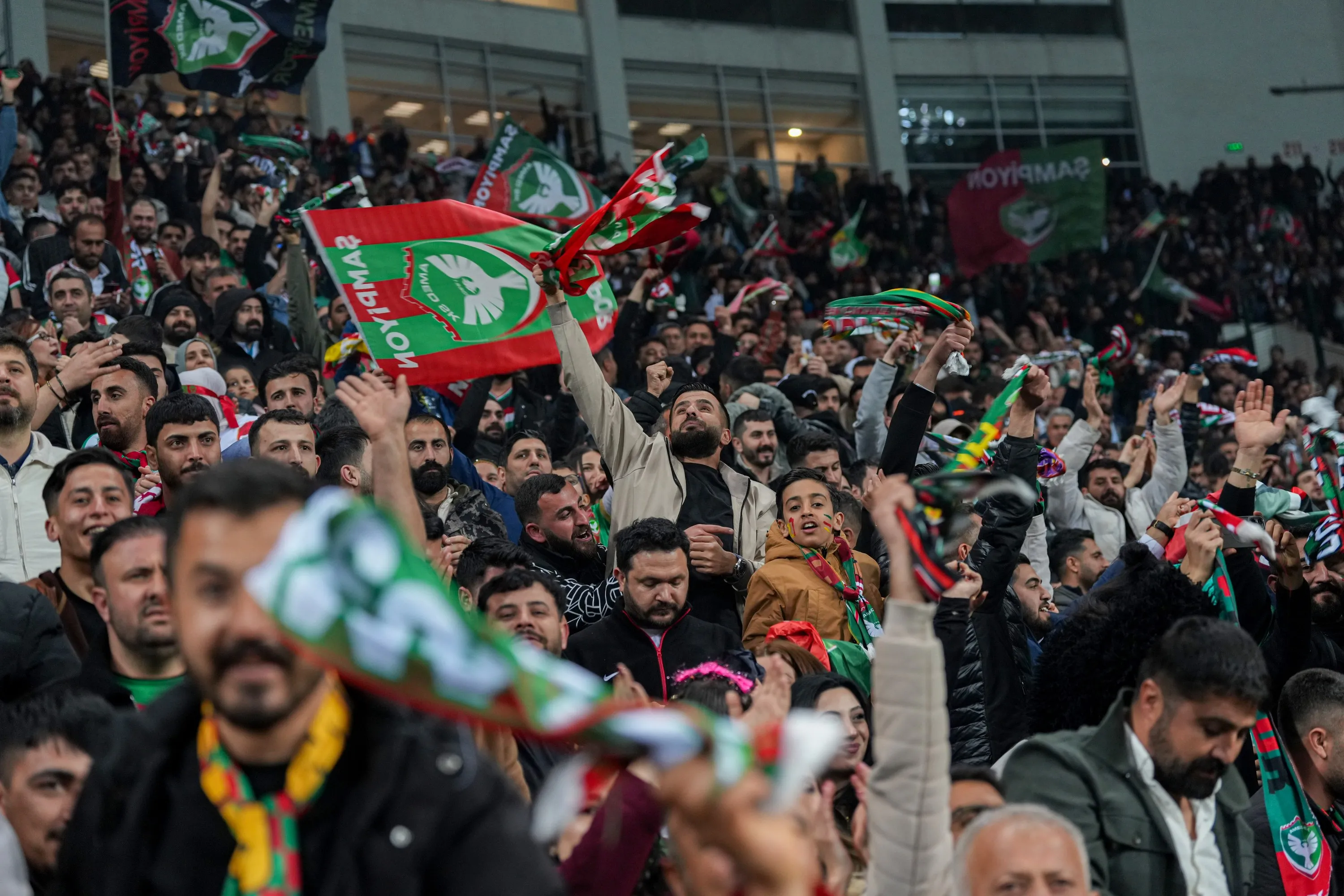 Amedspor Ümraniyespor Maçı Fotoğrafları - Kare 1